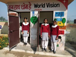 Construction de latrines en Inde