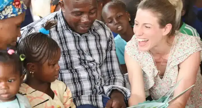 Mathilde, marraine pour World Vision France s'est rendue au Sénégal