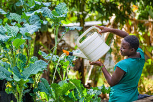 Agricultrice au Kenya