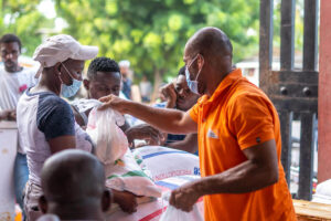 Aide humanitaire apportée par World Vision en Haïti