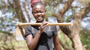 Ruth a été formée à la RNA au Kenya par World Vision France