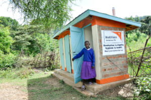construction de toilettes pour l'hygiène menstruelle