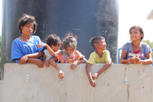 amélioration des conditions de vie des enfants grâce à l'accès à l'eau