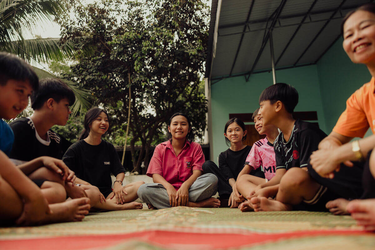 Linh au club des enfants