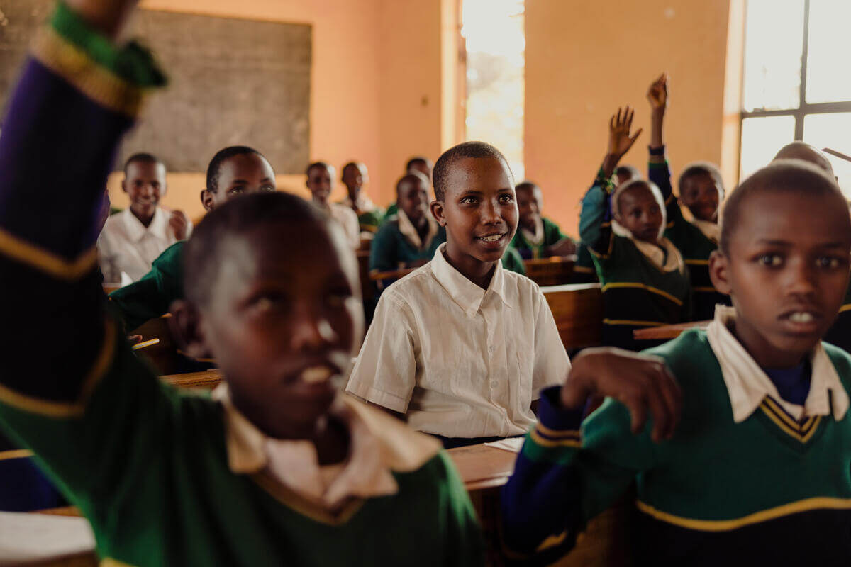 Glory participant à un club d'autonomisation