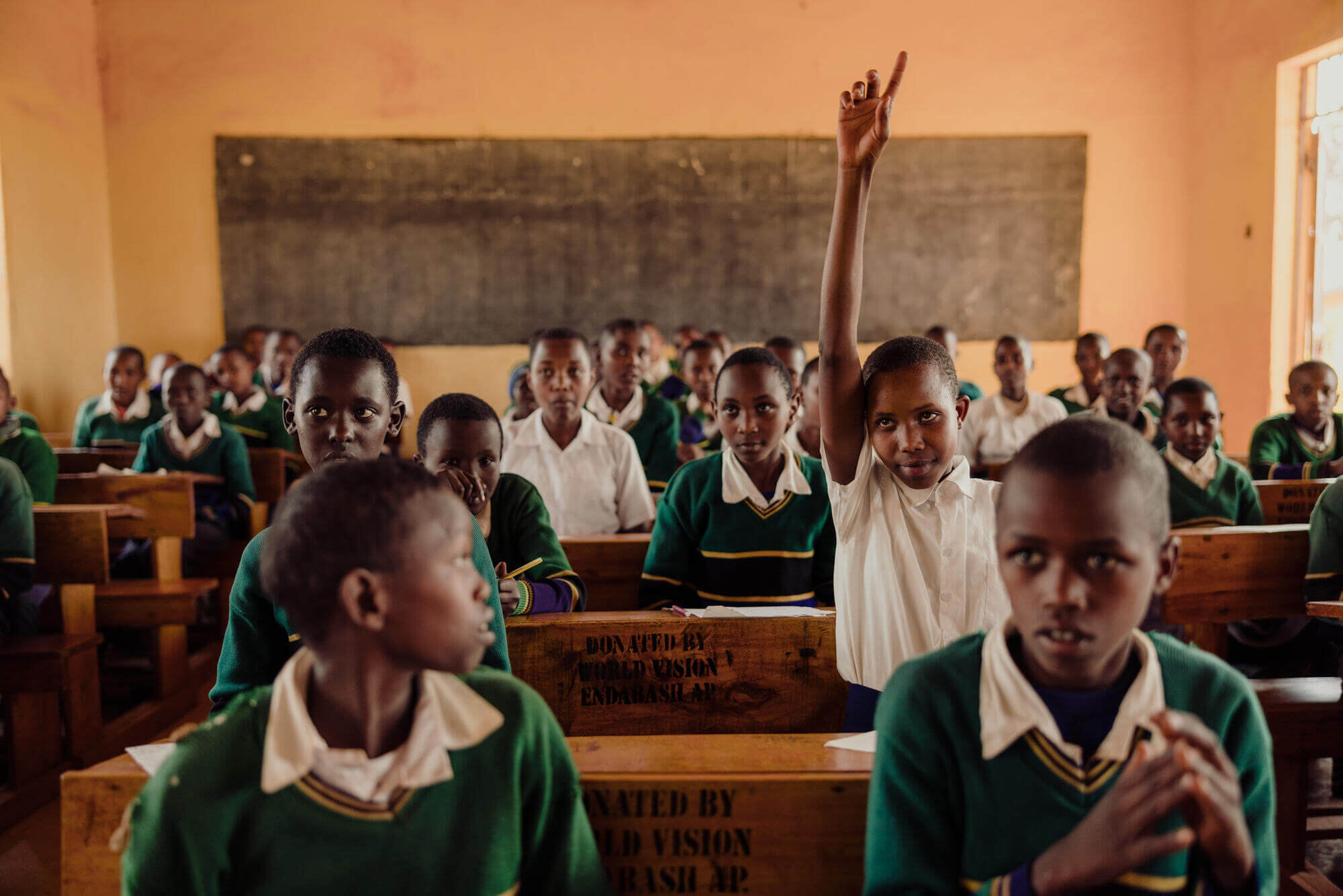 École du district de Kpandai au Ghana, programme World Vision